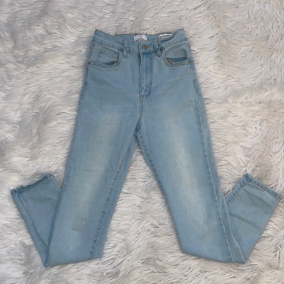 Cotton On Denim - Cotton On High-Rise Grazer Skinny Jean Size 2